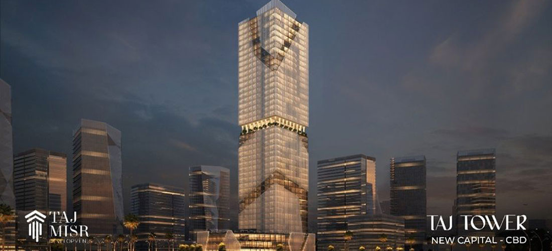 تاج تاور العاصمة الإدارية Taj Tower New Capital 